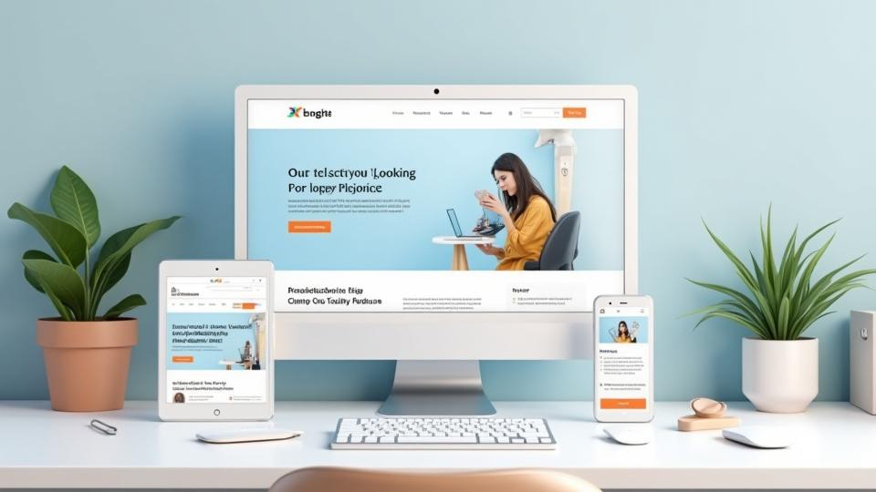 Modern website redesign project showcasing responsive design and clean aesthetics by Aisha R.