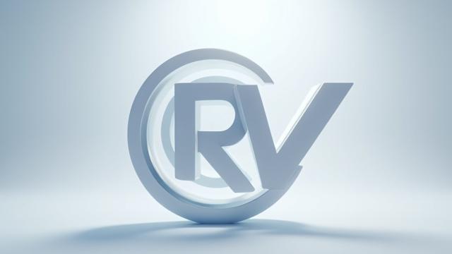 Animated spinning logo example